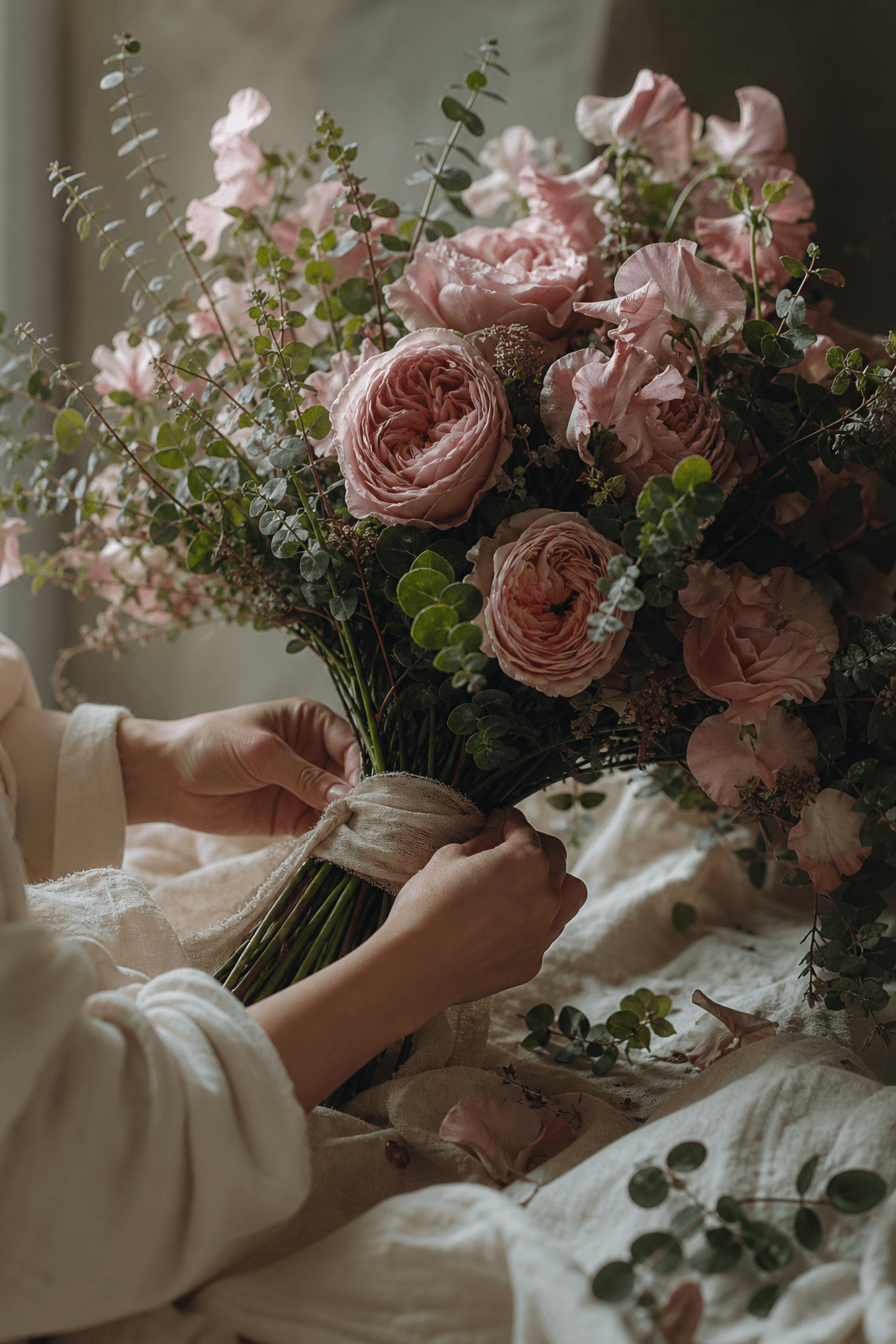 A spring hand-tied for two